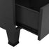 Lady Jillian -  Industrial Wardrobe Anthracite 90x50x180 cm Metal